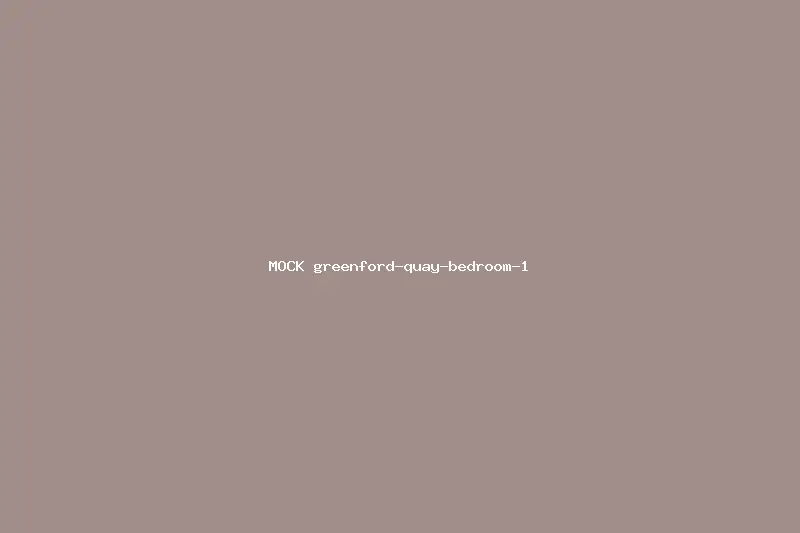 [MOCK] Bedroom at Greenford Quay serviced apartment, Greenford