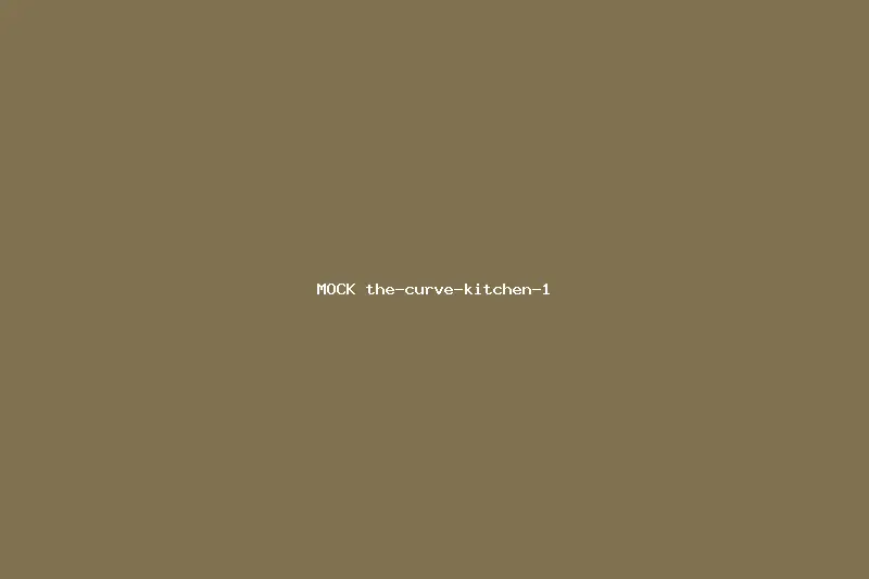 [MOCK] Kitchen at The Curve serviced apartment, Ealing
