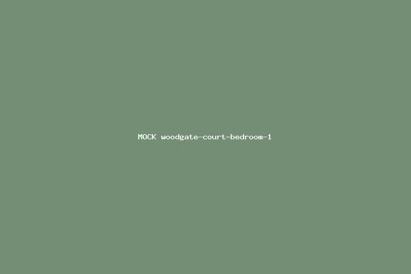 [MOCK] Bedroom at Woodgate Court serviced apartment, Uxbridge