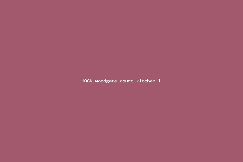 [MOCK] Kitchen at Woodgate Court serviced apartment, Uxbridge